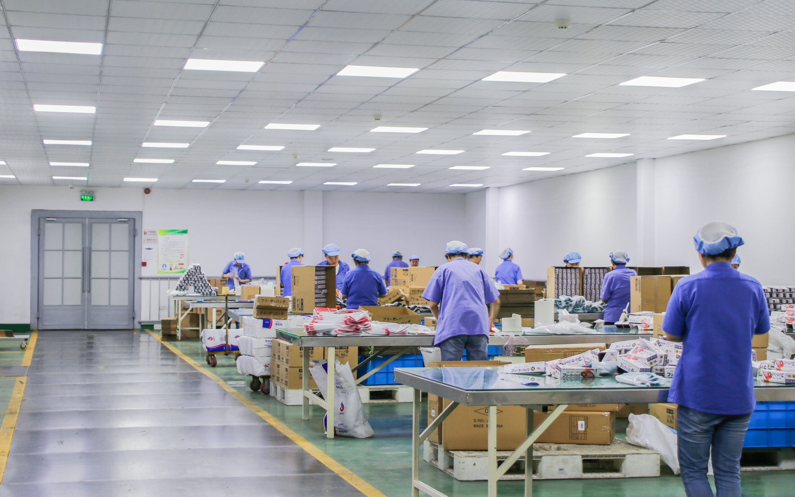 中国工場の写真
